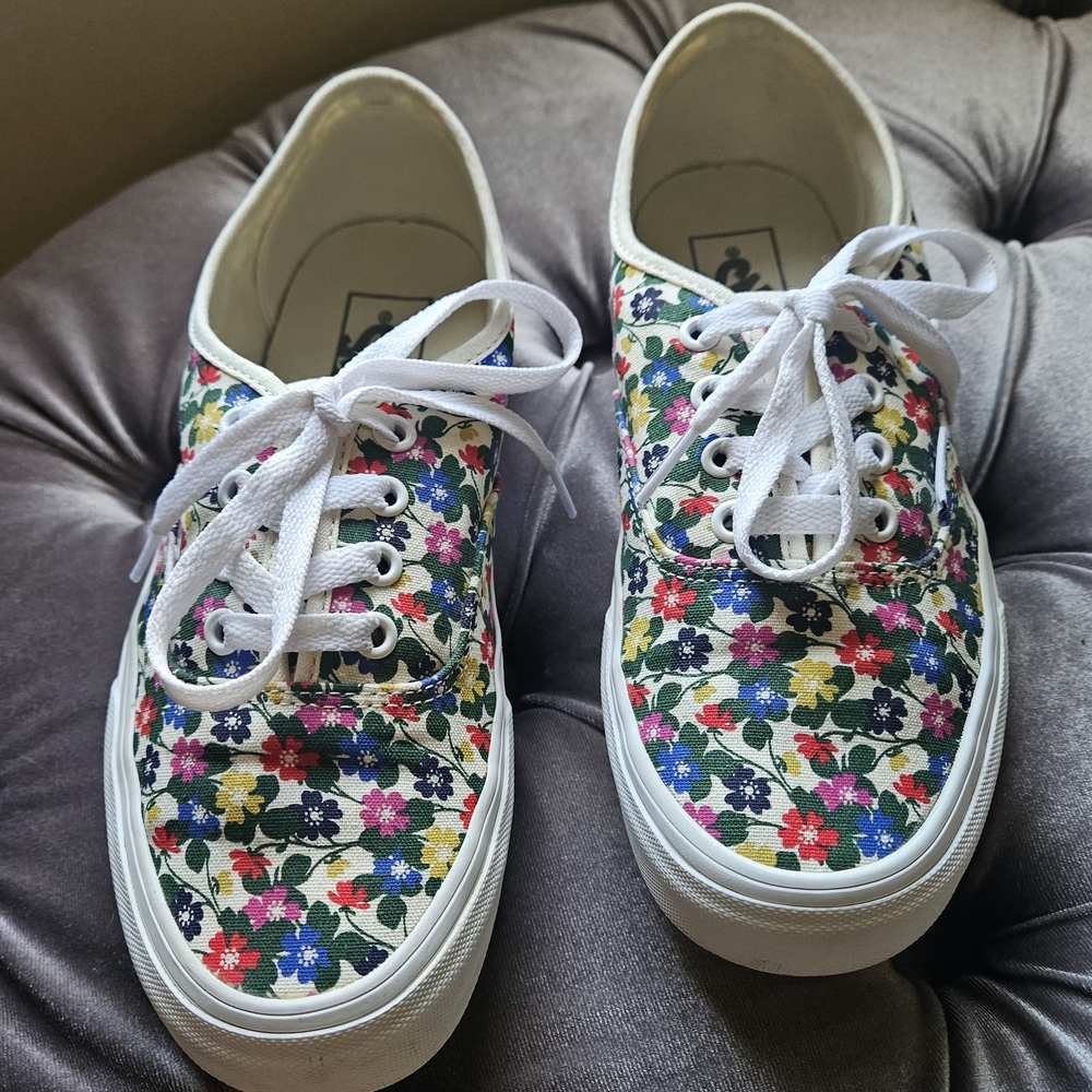 Vans Floral Multicolor Women's Sneakers